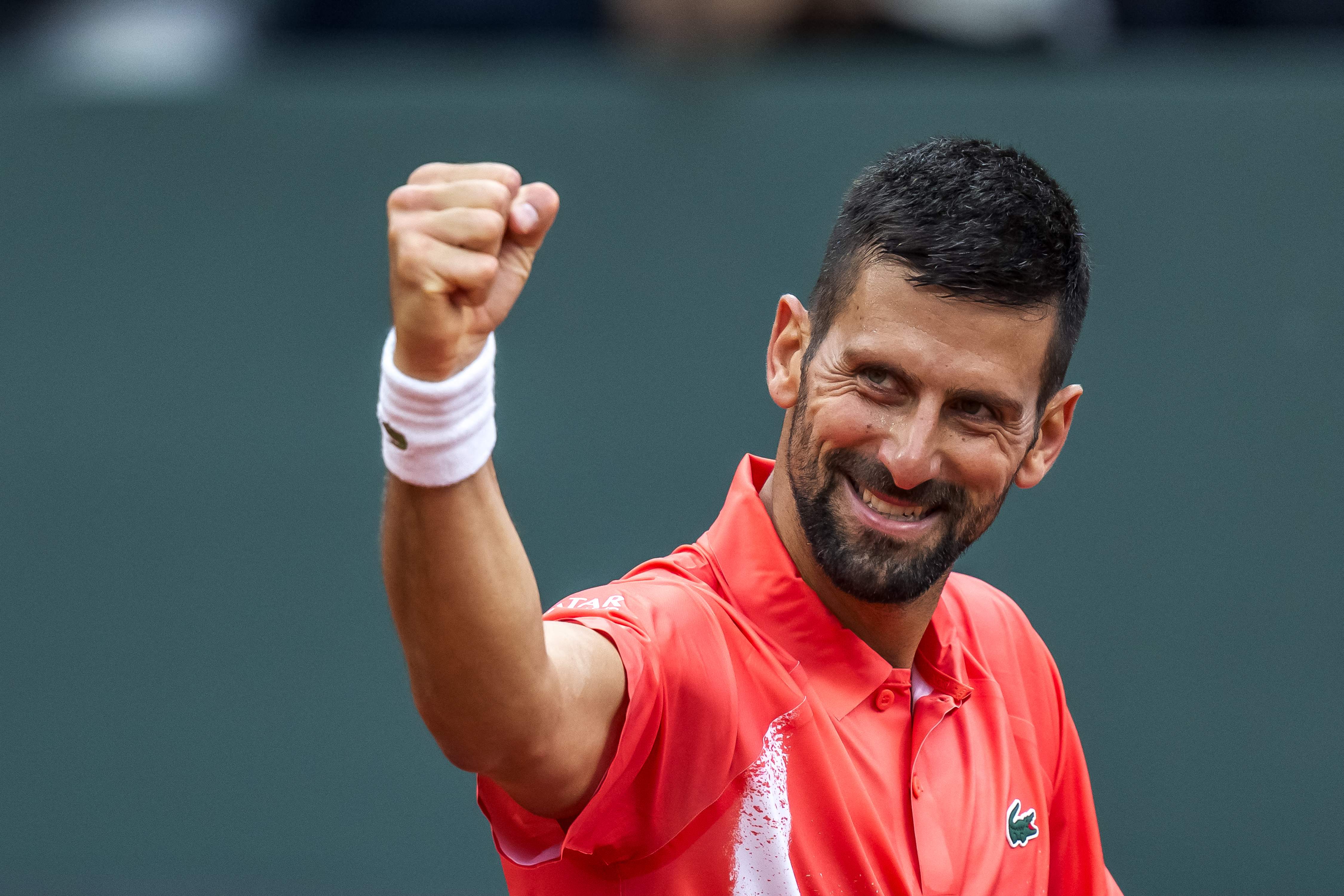 Djokovic rompe en tierra