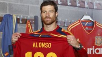 Xabi Alonso podría celebrar su 'centenario' ante Francia