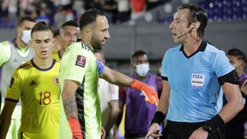 Los 10 jugadores de la Selección Colombia que corren riesgo de perderse el próximo partido de Eliminatoria ante Uruguay. Uno de ellos es David Ospina