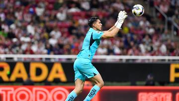Jose Angel of Guadalajara during the 15th round match between Guadalajara and Pumas UNAM as part of the Liga BBVA MX, Torneo Apertura 2024 at Akron Stadium on November 02, 2024 in Guadalajara, Jalisco, Mexico.