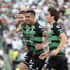 Santos derrotó a León en la jornada 9 del Apertura 2018