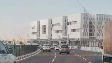 El edificio 2022 se inaugura en Qatar