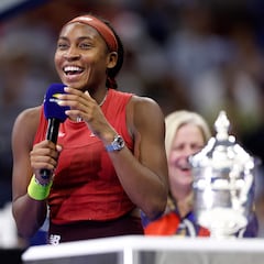Gauff, a los haters: “Gracias a la gente que no creyó en mí