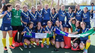 El Club de Campo celebra su t&iacute;tulo EuroHockey 2019.