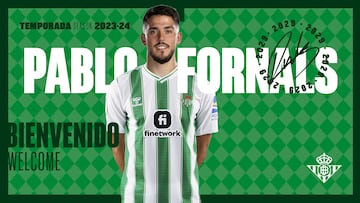 Fornals, oficial.