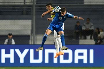 Con goles de Casadei, Baldanzi y Esposito, el equipo europeo se impuso 3-1 y clasificó a las semifinales de la Copa del Mundo.