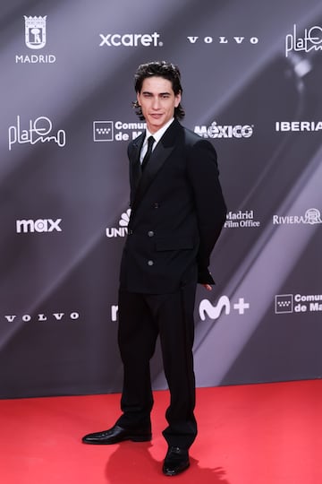 Enzo Vogrincic posa en la alfombra roja.