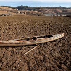 Sequía extrema en el pantano de Sau: llega a su mínimo histórico