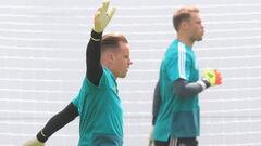 Ter Stegen y Neuer.