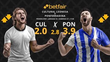 Cultural Leonesa vs. Ponferradina: horario, dónde ver, pronósticos y clasificación