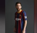 ¿Qué te parece? Messi ya luce la camiseta del Barcelona para la temporada 20/21