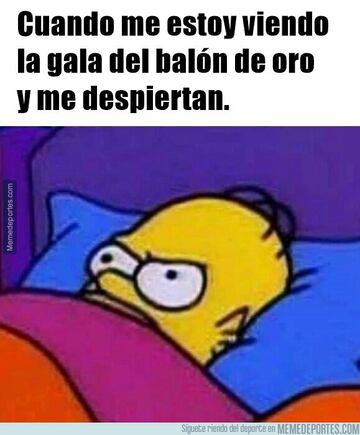 Los memes más graciosos del Balón de Oro