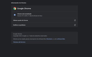 Por qué tienes que actualizar ya Google Chrome y cómo instalar la última versión