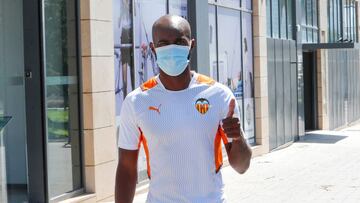 Dimitri Foulquier, en Mestalla.