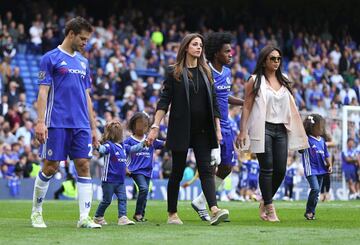 En el Chelsea es feliz. "Tengo dos hijas que han nacido en Londres, estoy muy cómodo. No sé dónde me llevará la vida, pero aquí soy feliz", contó en una entrevista en el Diario de Navarra.