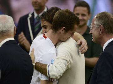 Tras tres años cayendo en semifinales, en 2012 Murray al fin llegó a la final del torneo británico, el más especial para él. A su pesar se encontró a un gran Roger Federer que le venció por 3 sets a 1.