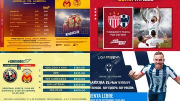 Cómo comprar boletos para las semifinales del Apertura 2019