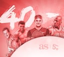 Los 50 mejores deportistas mundiales: hoy del 40 al 31