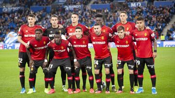 Formación del Mallorca.