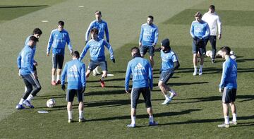 El Madrid prepara la ida del Clásico de Copa