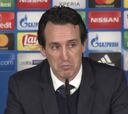 Emery ataca a los árbitros tras el partido: "Nos han perjudicado"