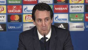 Emery ataca a los árbitros tras el partido: "Nos han perjudicado"