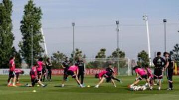 Sesión de recuperación pero pensando ya en el Celta