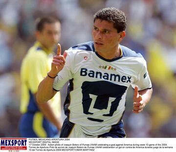 Con una destacada actuación de Joaquín Botero, quien hizo uno de los tantos y dio un pase de gol, los Pumas de Hugo Sánchez enderezaron el camino en el clásico capitalino ante un América que era favorito. El triunfo por 3-0 en la jornada 10 de ese torneo Apertura 2004 fue el inicio de un repunte que terminó en el Bicampeonato auriazul en Monterrey.