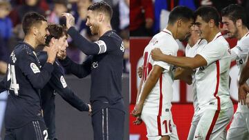 Nadie reparte más el gol que el Real Madrid y el Sevilla