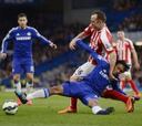 Cuadrado juega media hora y el Chelsea vence al Stoke City