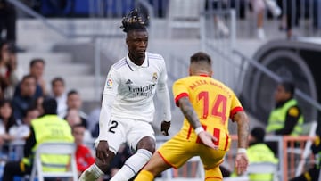 Eduardo Camavinga, in an action against Girona.