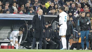 Varane fue sustituido por lesión.