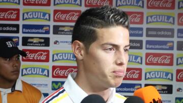 James Rodríguez: "Con Muriel era otro partido"