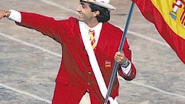 <b>HACE CUATRO AÑOS. </b>Estiarte fue el abanderado en Sydney 2000.