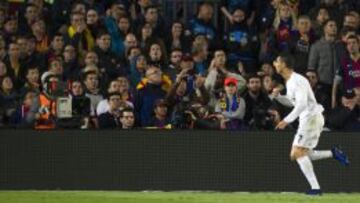 Cristiano Ronaldo, tras marcar el 1-2.