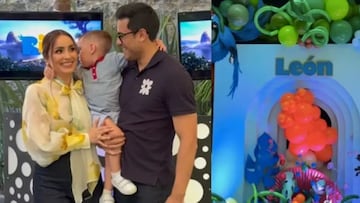 La lujosa fiesta de 2 años de León, hijo de Carlos Rivera y Cynthia Rodríguez