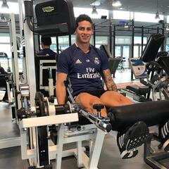 James y su recuperación: "Mejorando día a día"