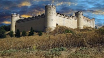Imagen del Castillo de Maqueda, ubicado en la provincia de Toledo.