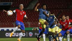 Colombia - Chile: horario, TV y cómo ver online a la Roja hoy en las Eliminatorias