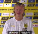 Haaland y la oferta del Chelsea: "Espero que solo sean rumores"