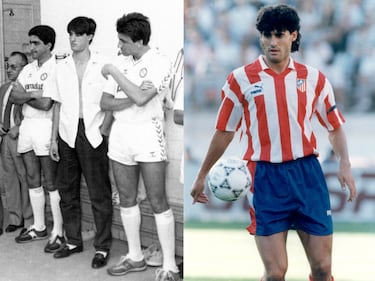 Jugó en el Real Madrid Castilla entre 1987 y 1989. Defendió los colores del Atlético de Madrid desde 1993 hasta 1998.

