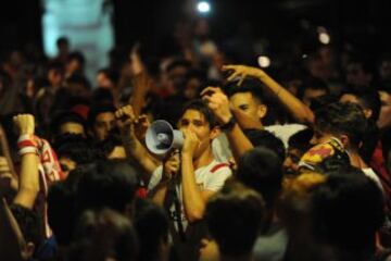 La ciudad de Sevilla salió a la calle a celebrar el título de campeones de la Europa League.