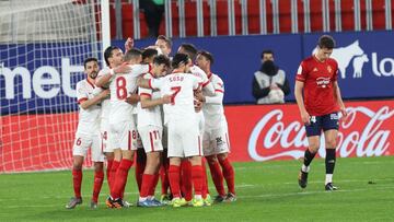 Osasuna 0 - Sevilla 2: resumen y resultado de LaLiga Santander