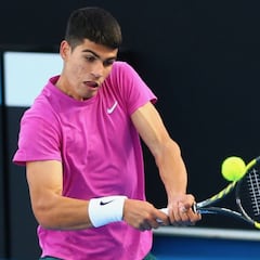 Primer triunfo de Carlos Alcaraz en la previa de un Grand Slam