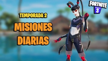 Todas las Misiones Diarias de Fortnite Temporada 2 y cómo completarlas