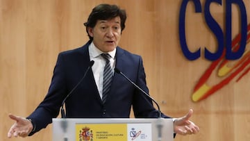 José Ramón Lete, presidente del Consejo Superior de Deportes.