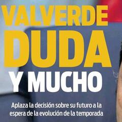 Sport: Valverde duda de su continuidad