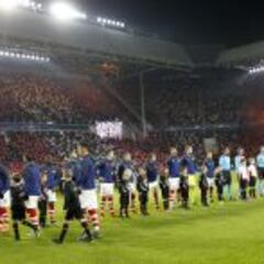 El Atleti-PSV y el Barça-Arsenal, declarados de alto riesgo