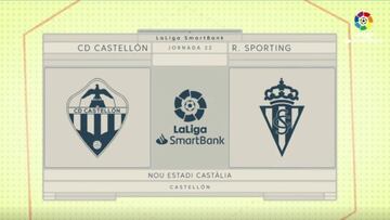 Resumen y goles del Castellón - Sporting de LaLiga SmartBank