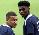 Tchouameni: “Se exagera cada vez que se habla de Mbappé...”